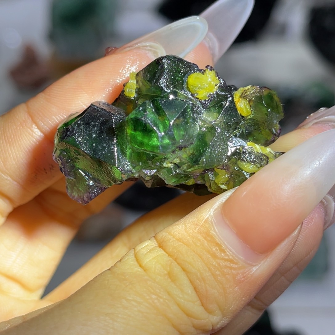 石材纳米比亚萤石