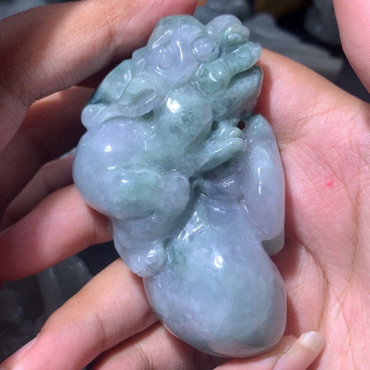 翡翠未镶嵌颈饰保真天然a货翡翠