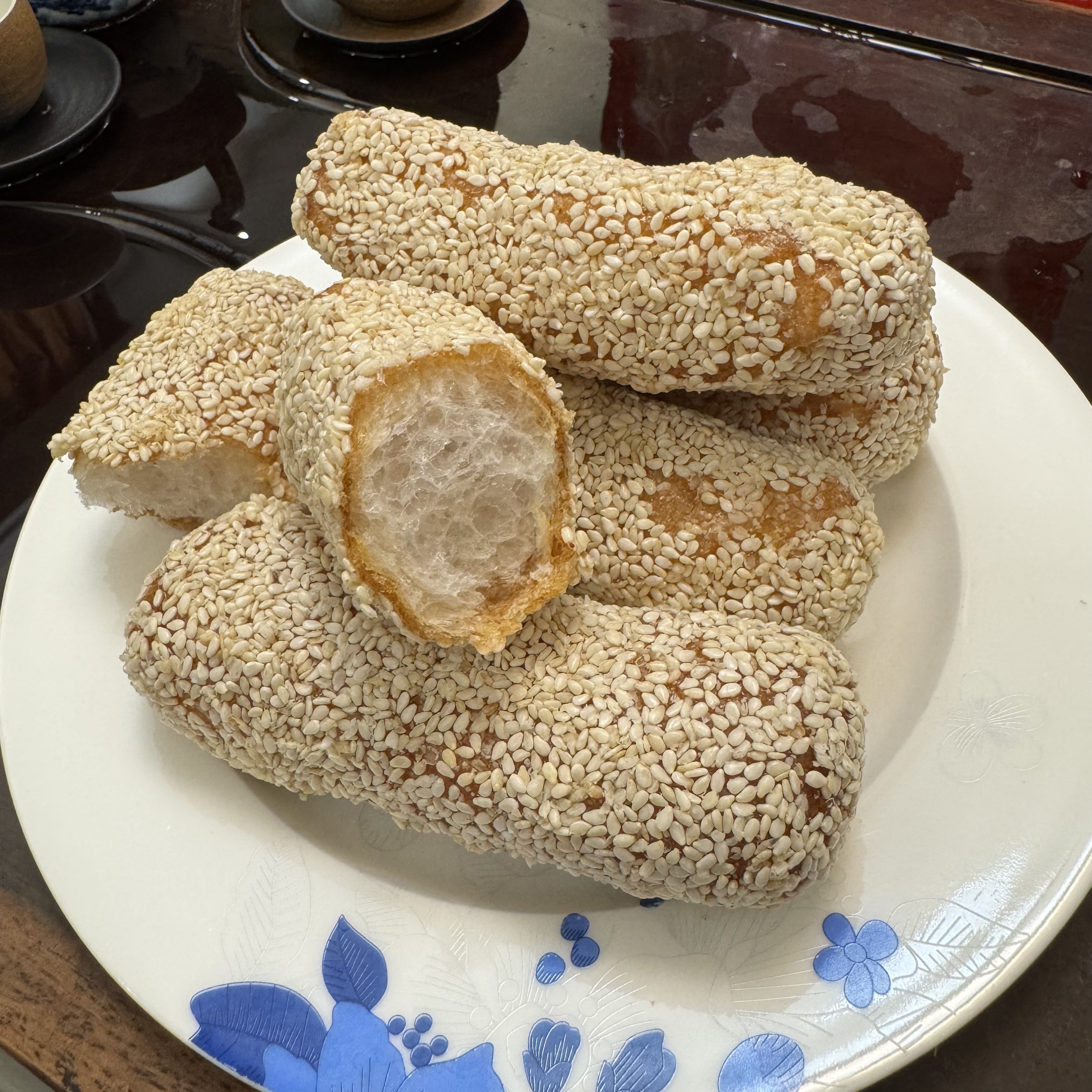 特色休闲食品手工芝麻糖香脆茶点午茶