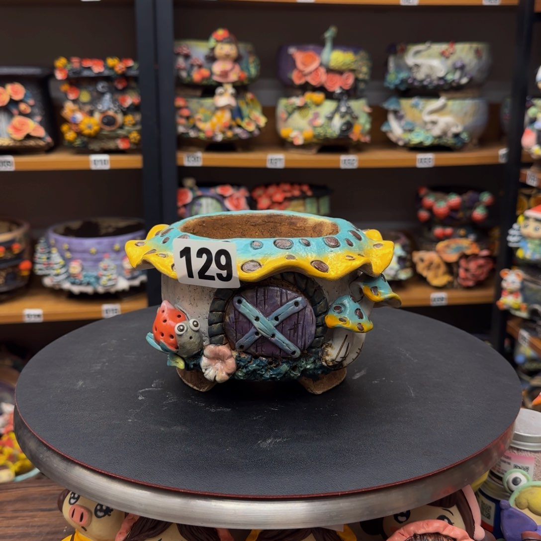 【闪购商品】粗陶手捏