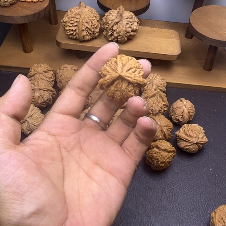 江***辞桃核吊坠文山三棱弱