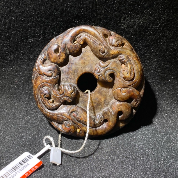 和田玉玉壁2507140084