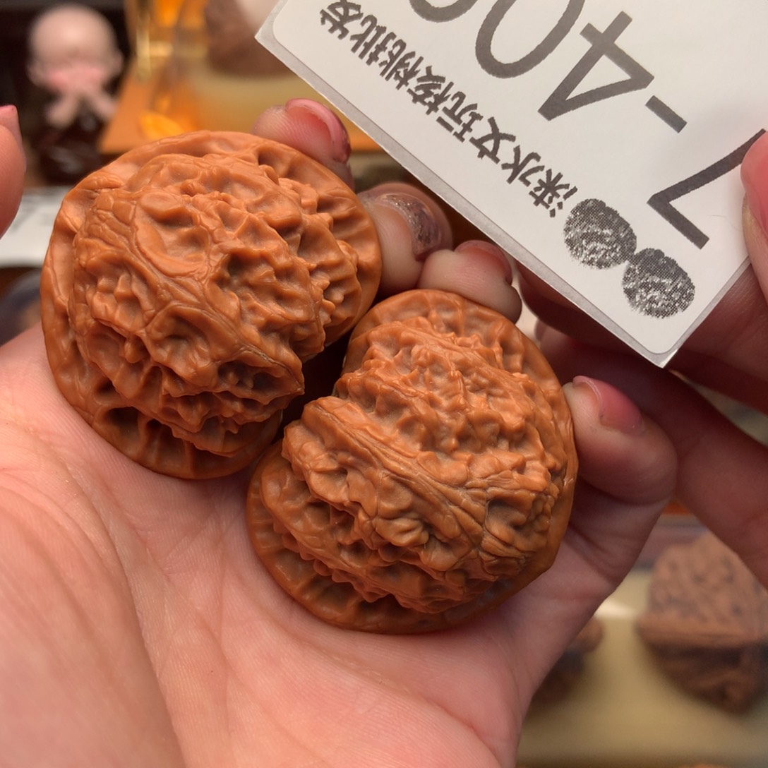 文玩核桃把件41宫灯 