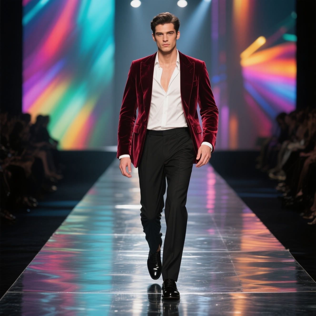 时尚高端定制夏季休闲商务Polo衫纯色打底2025宽松Polo衫男新