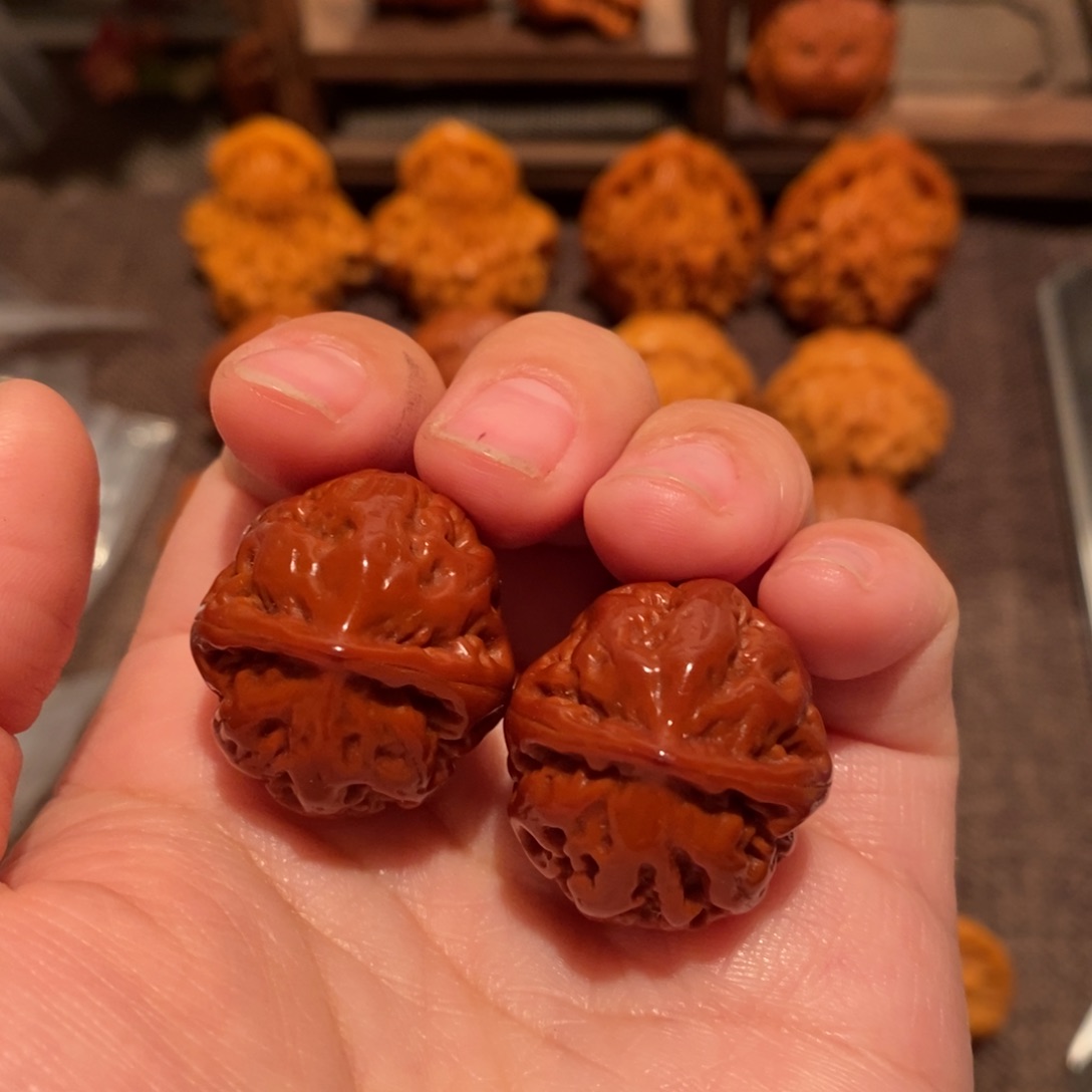 文玩核桃吊坠机*猫粗筋南瓜862