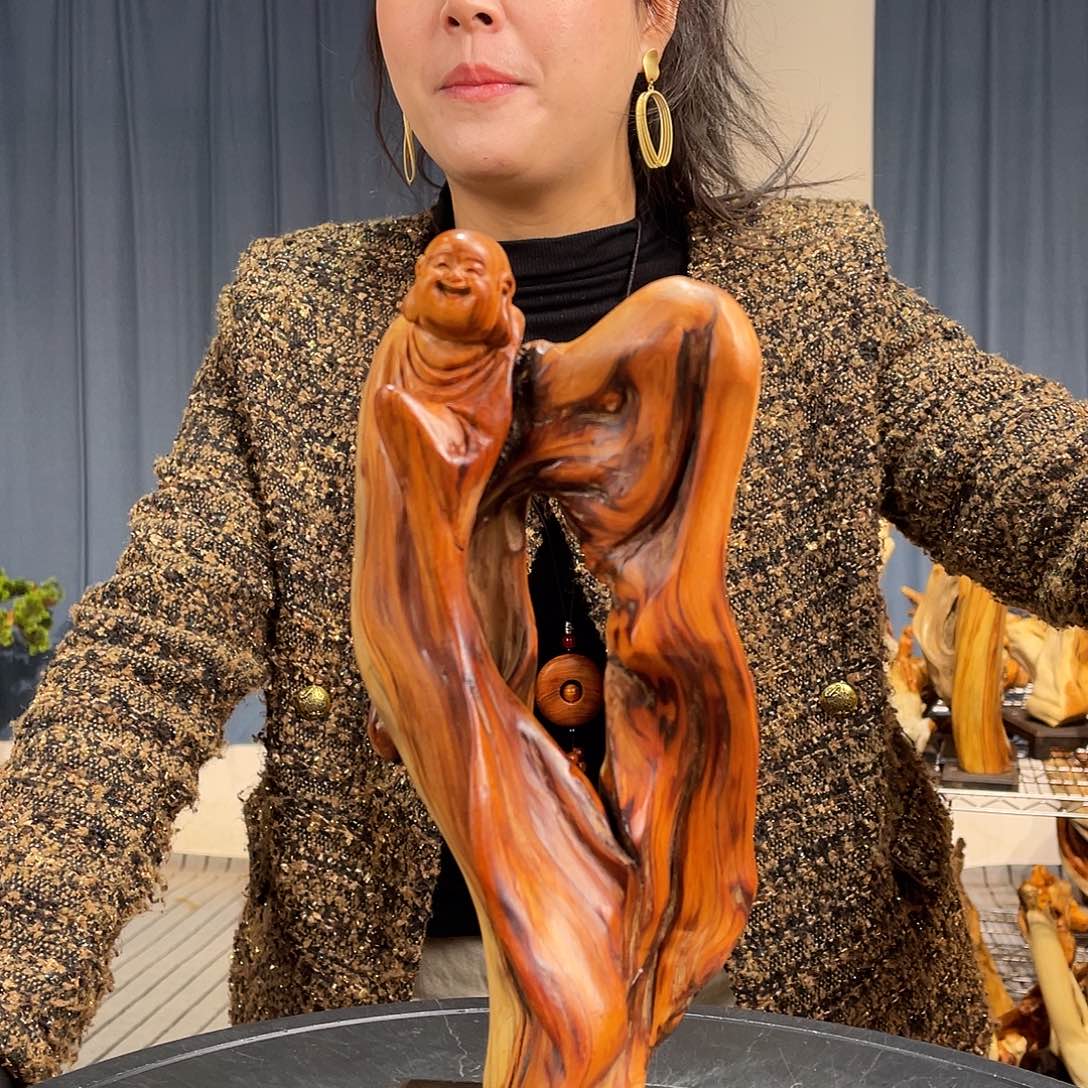 柏木（崖柏）随型艺术根雕