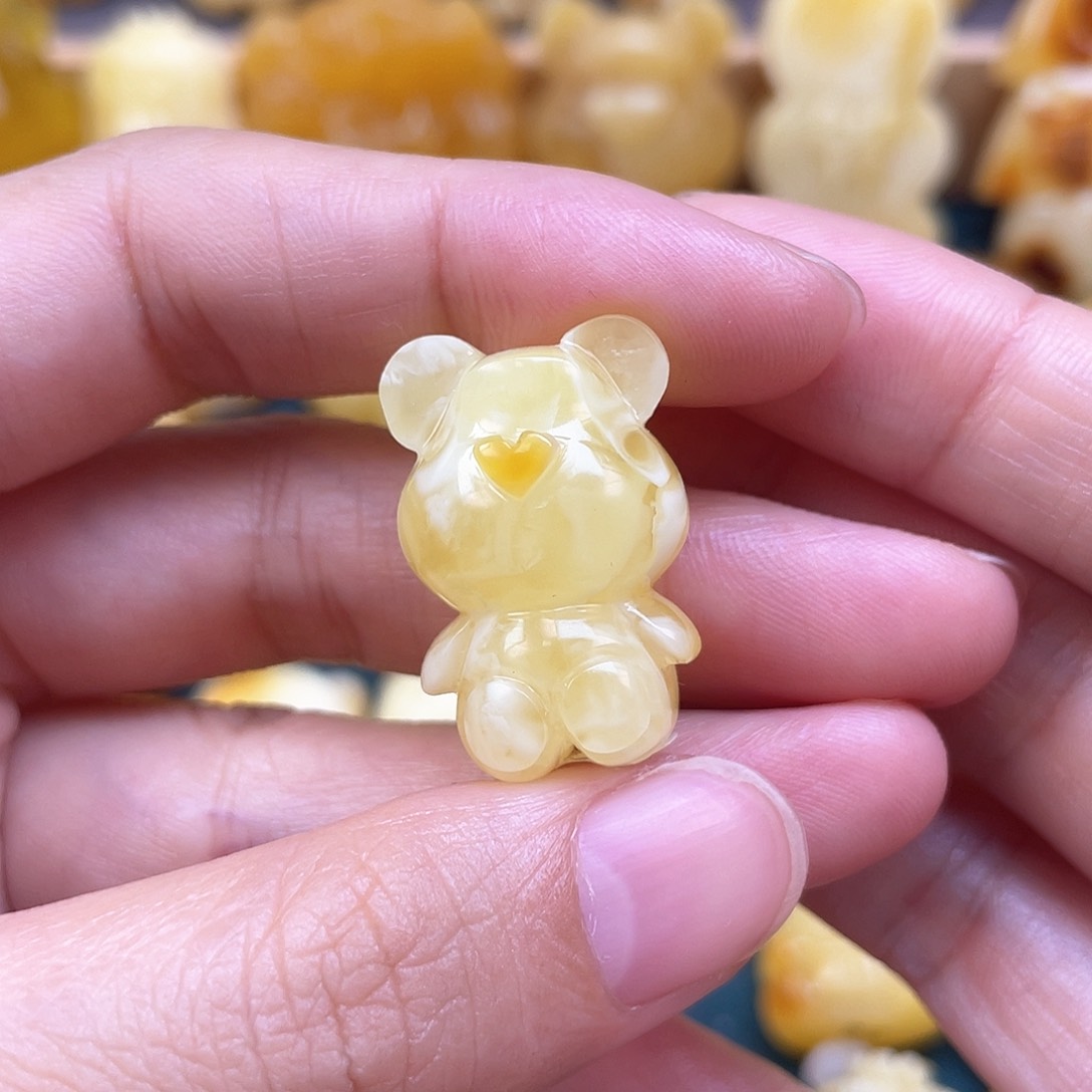 未镶嵌琥珀裸石?*麻蜜蜡