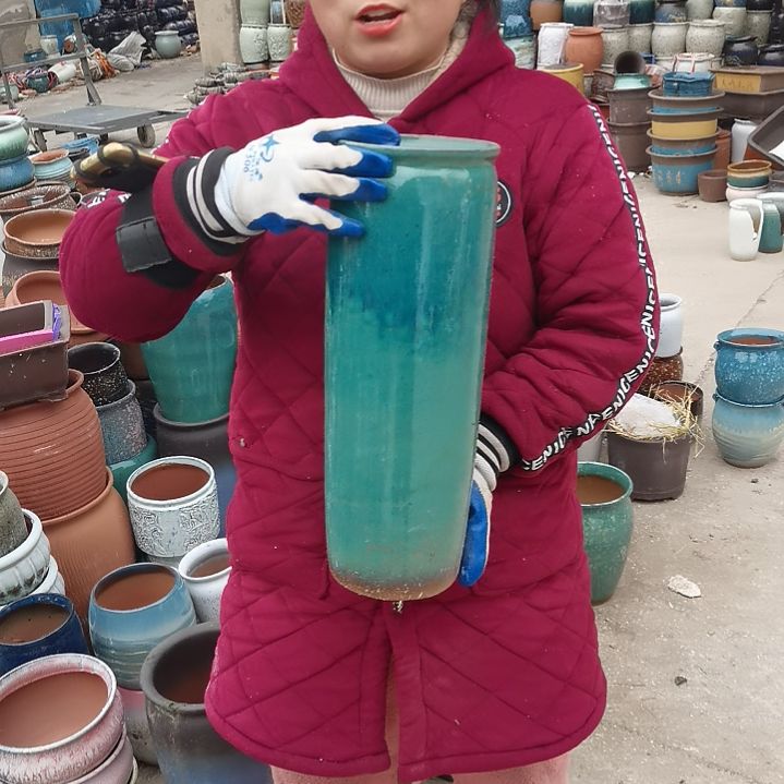 红陶口14高42瑕疵