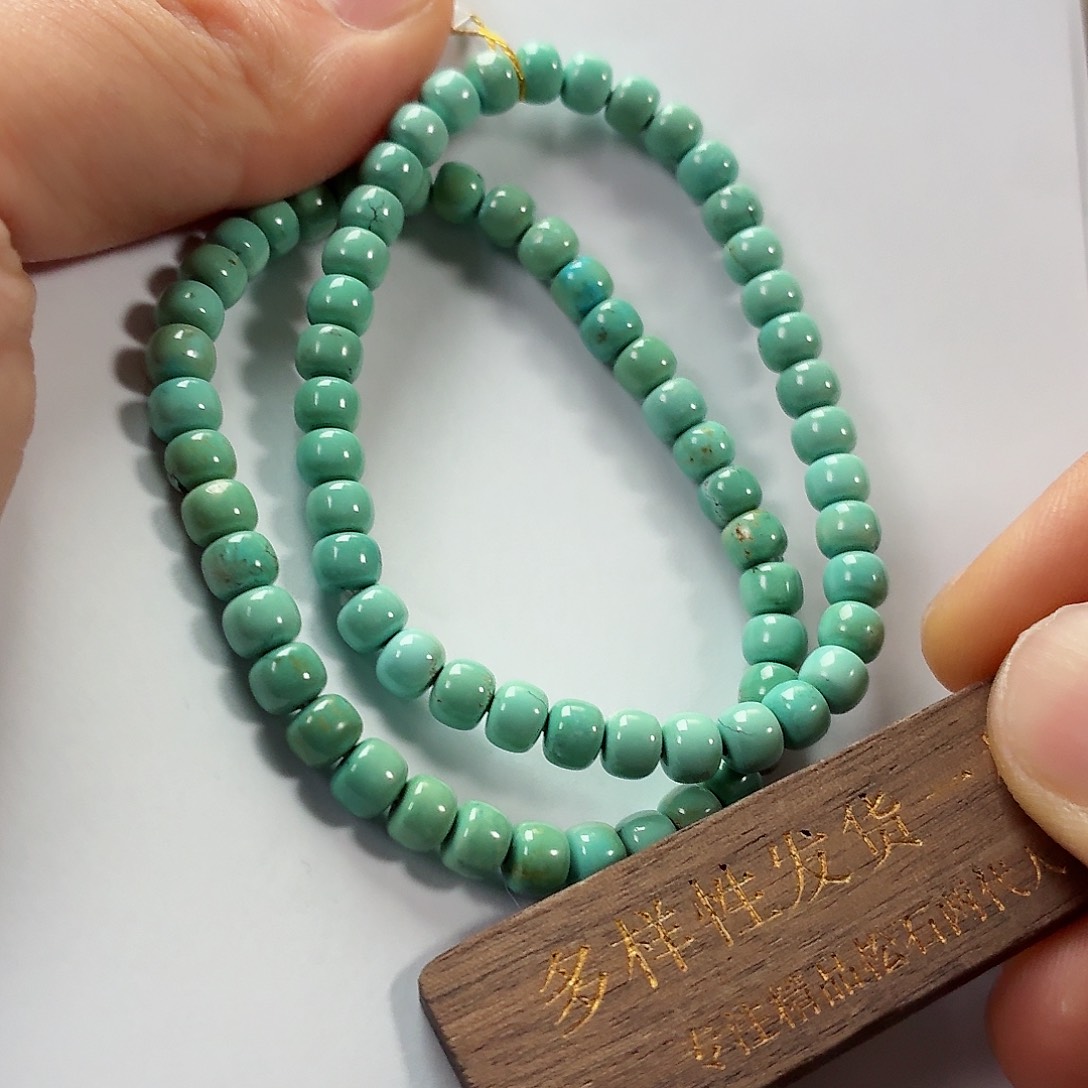 18K金镶嵌绿松石珠宝奇石