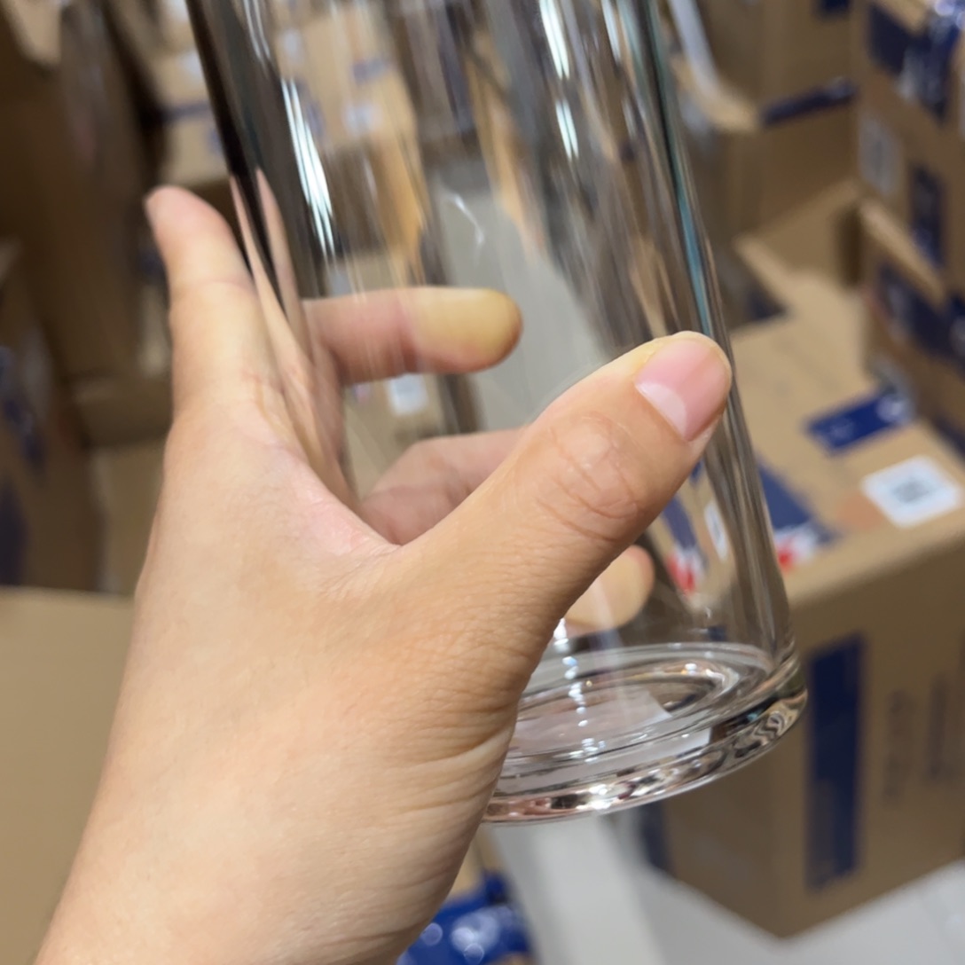 玻璃杯5305307721单层烫手玻璃杯➕杯套