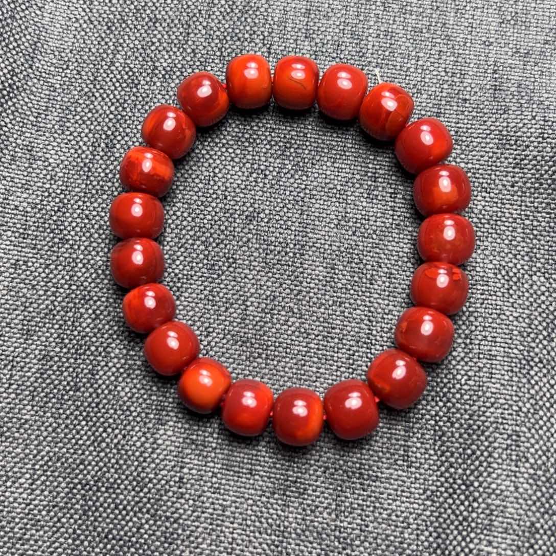 奶****南红玛瑙未镶嵌手串手串