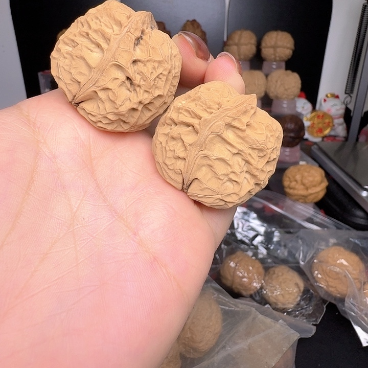 吊坠文玩核桃4号车38尺寸半壁