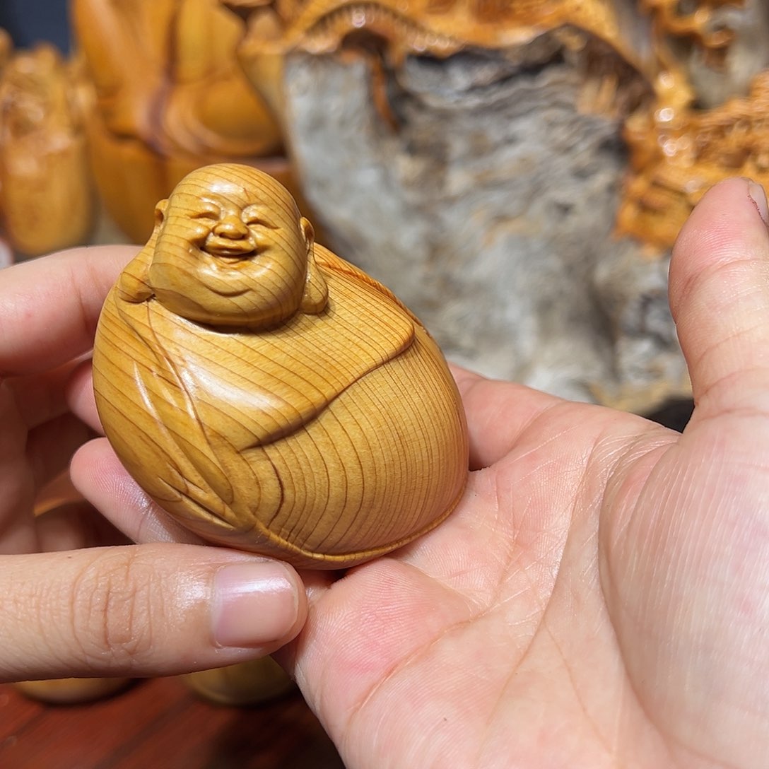 柏木（崖柏）品**活崖柏木手把件摆件