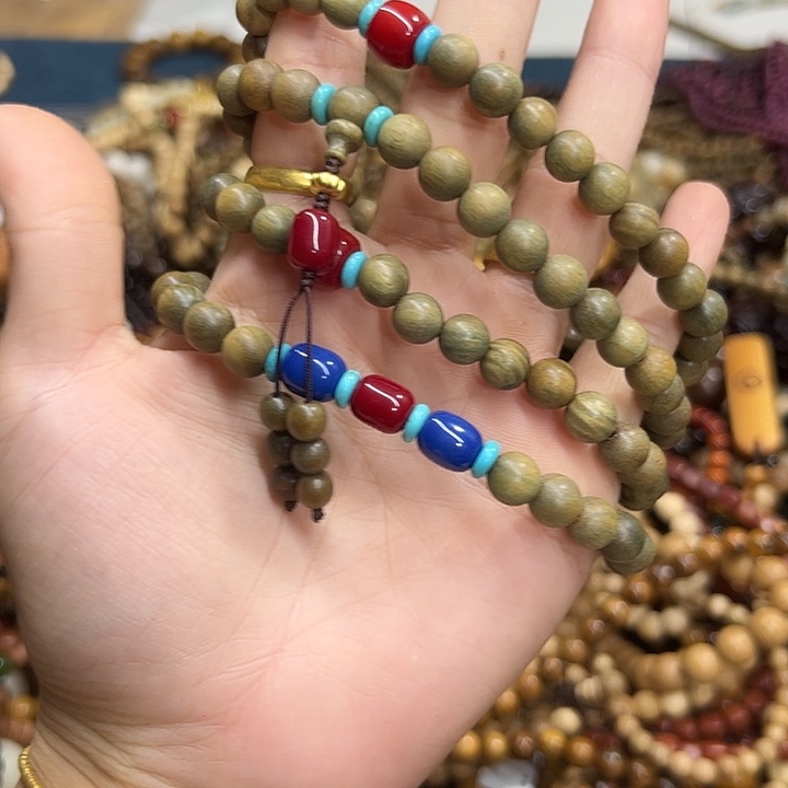 维腊木（绿檀）手串/手链