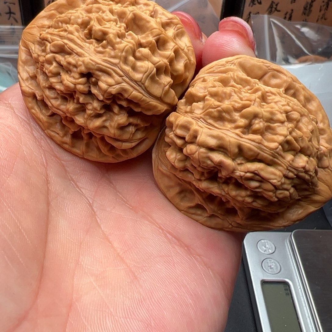 文玩核桃把件望月43