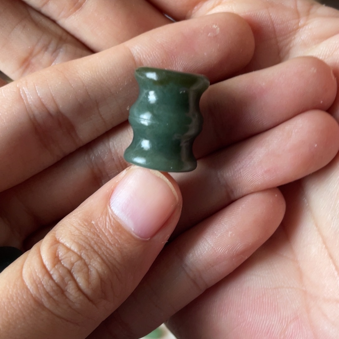 和田玉未镶嵌吊坠(不含链)