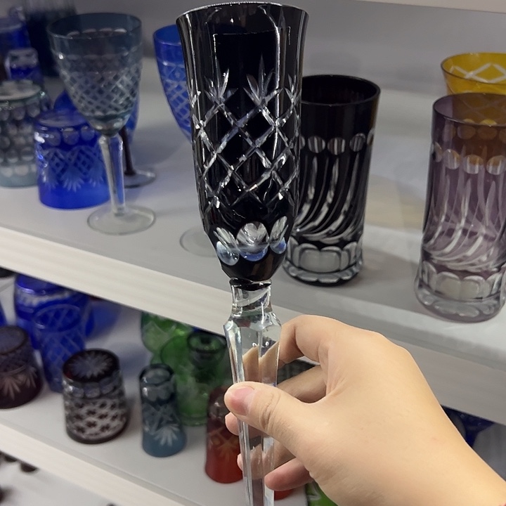 水晶玻璃手柄款微瑕一个