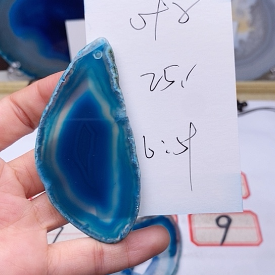 玛瑙/玉髓颈饰未镶嵌叶***照