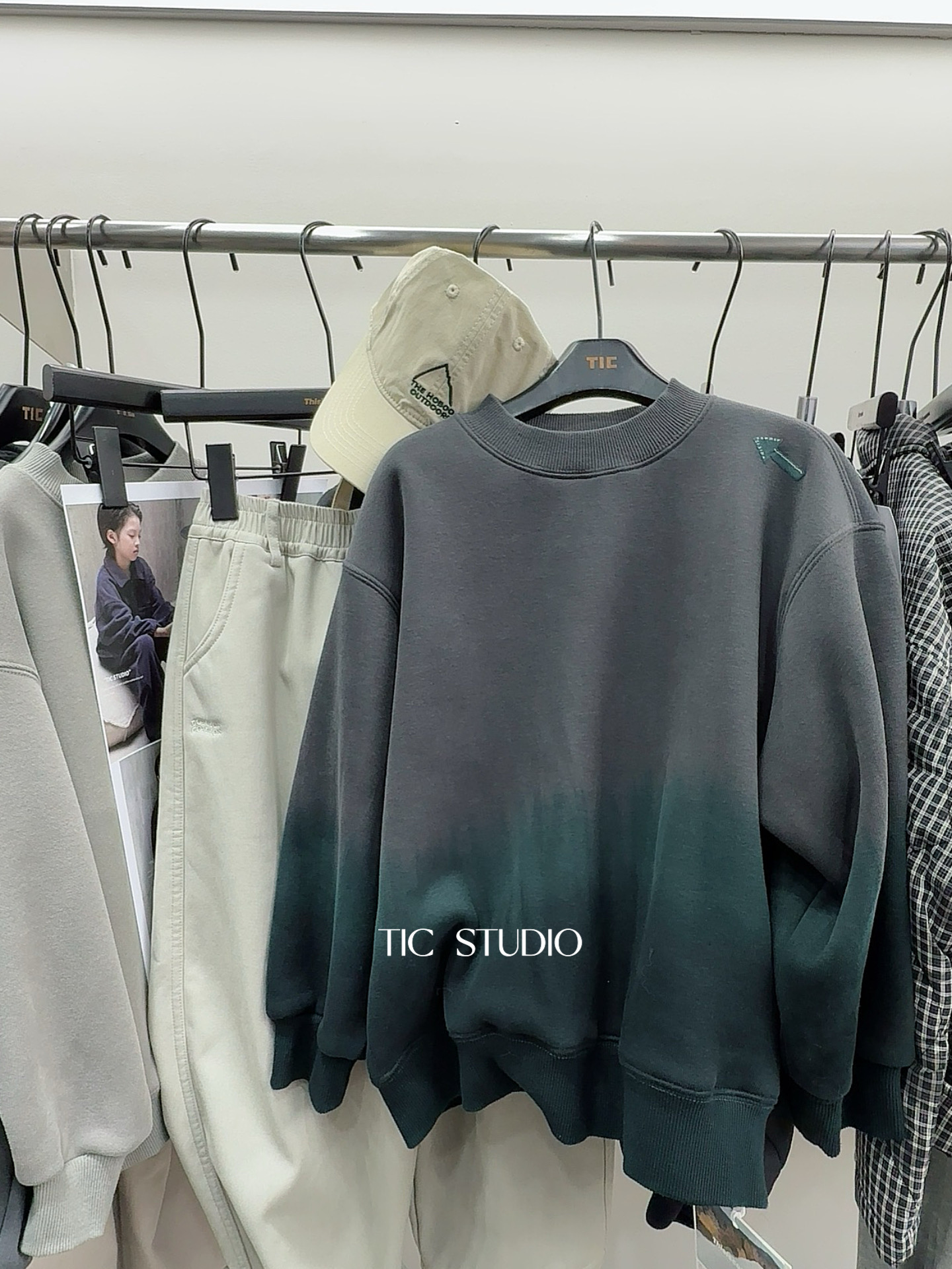 【高端童装】D638 TIC 25冬季 加绒卫衣秋冬童装保暖长袖加厚0189