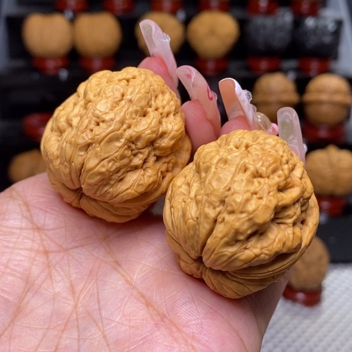 文玩核桃把件帝王蟾35号