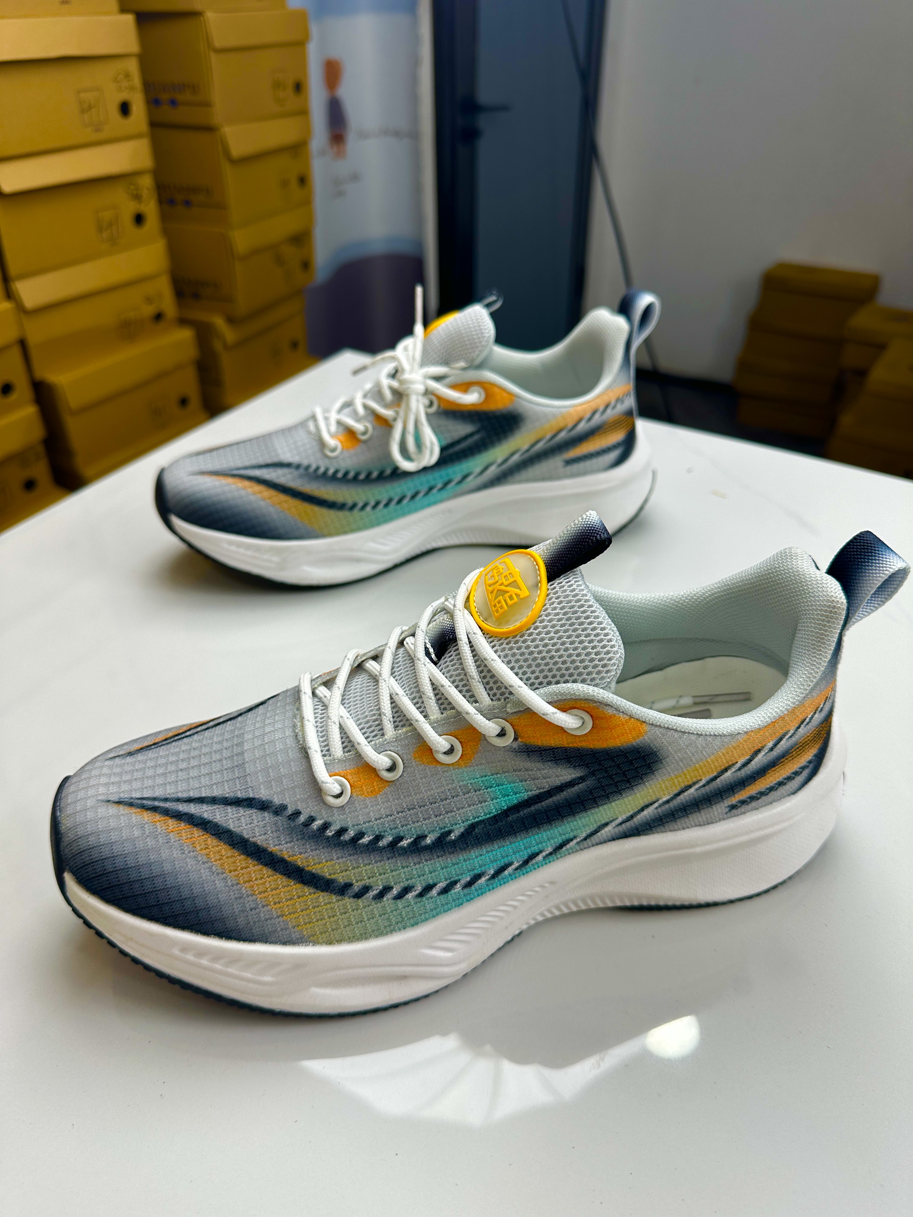 2025新款高弹软底蛋糕底透气