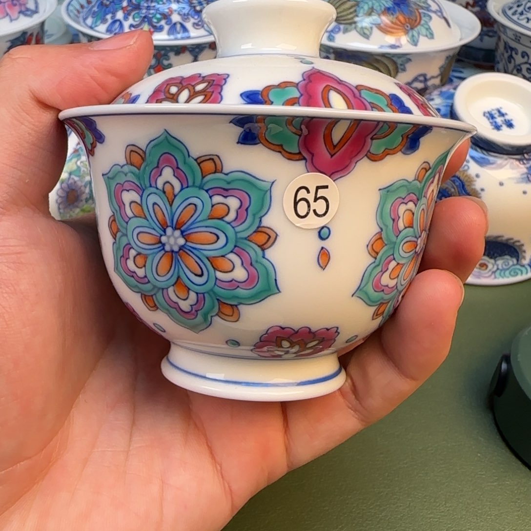 彦祖纯手工手绘茶具65