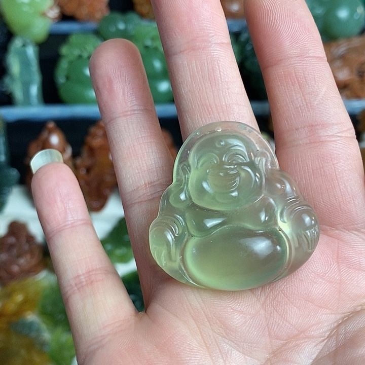 未镶嵌蛇纹石玉颈饰