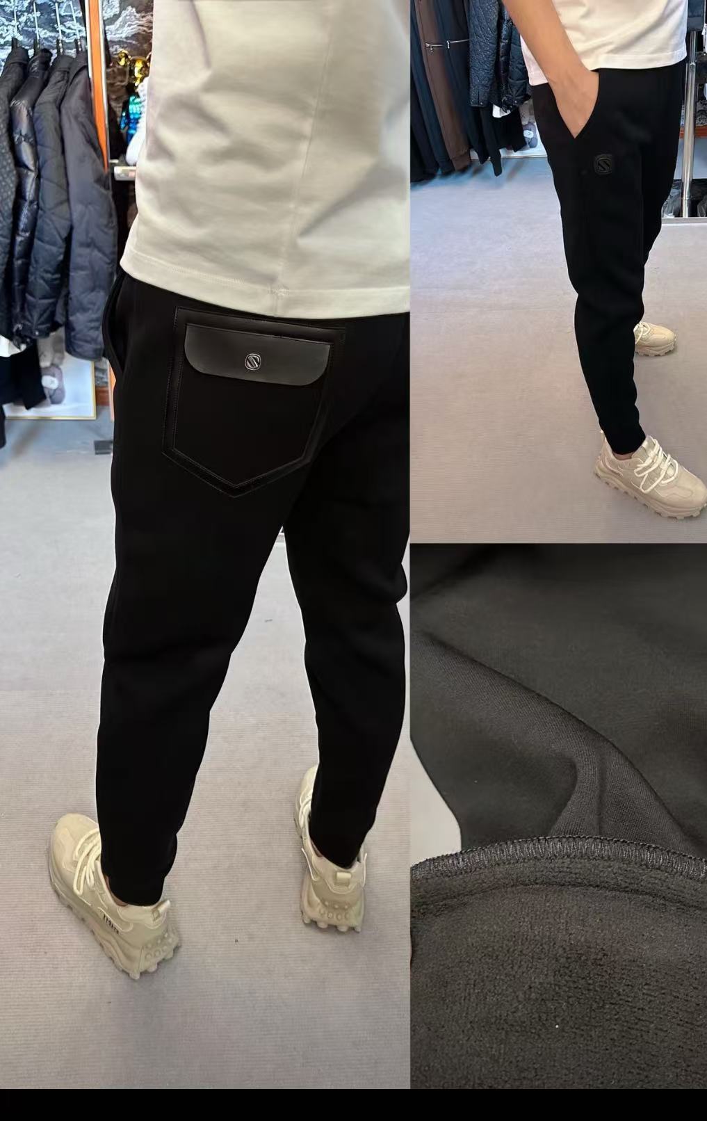 男款加绒休闲裤百搭卫裤时尚秋冬6621