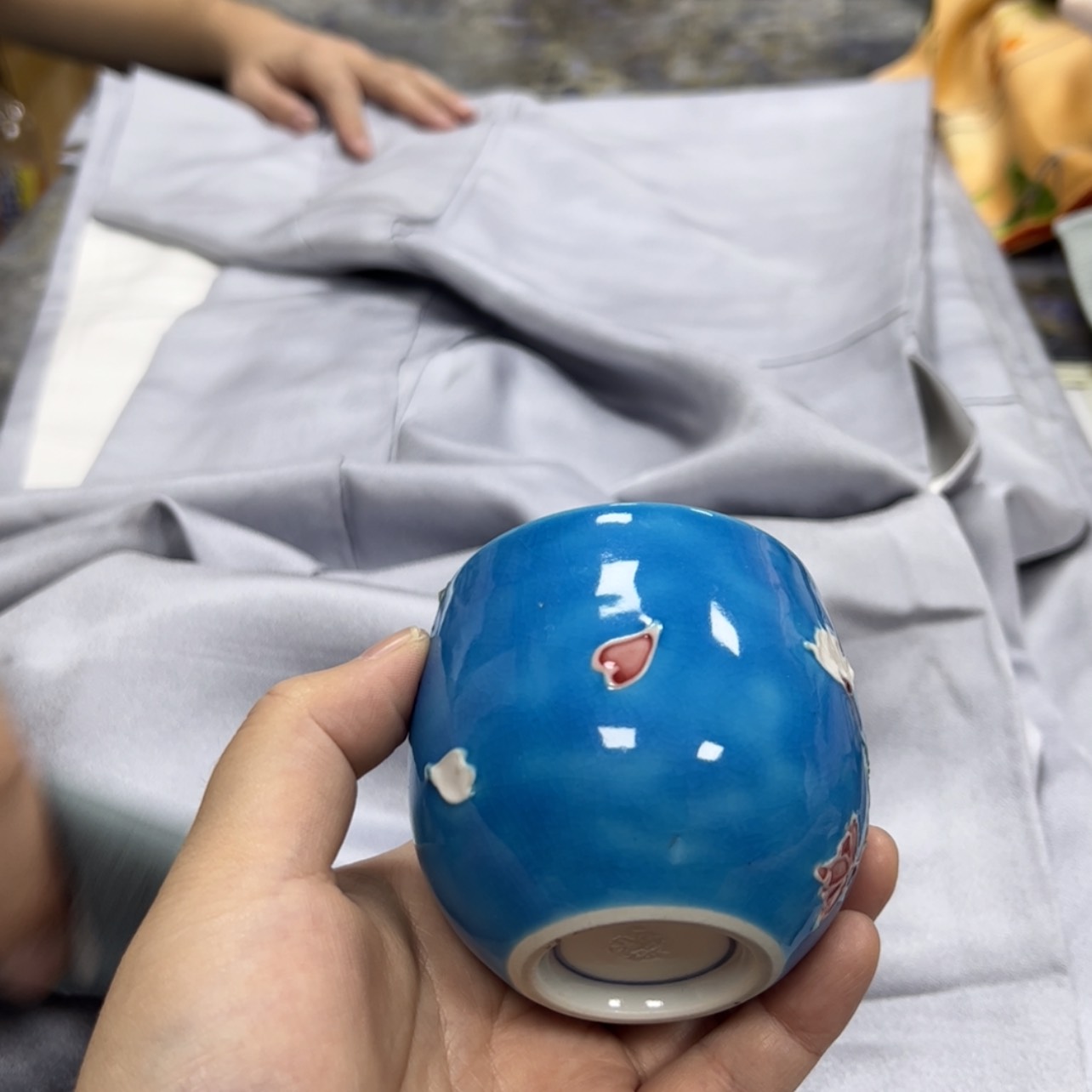 【闪购商品】M**o陶瓷马克杯带盖勺