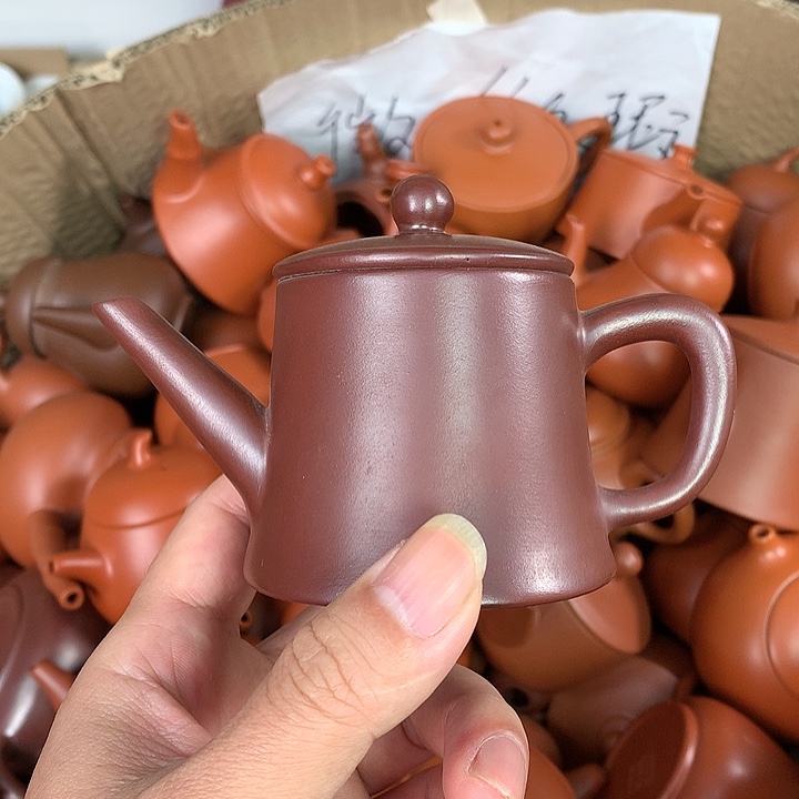 紫砂茶壶原矿朱泥茶壶茶具家用130