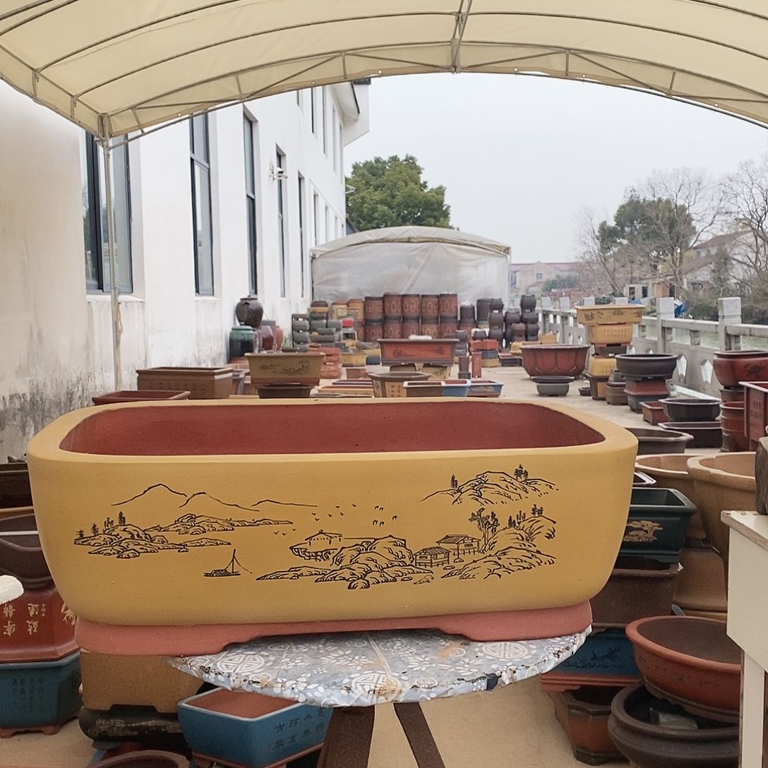 紫砂花盆紫砂艺术