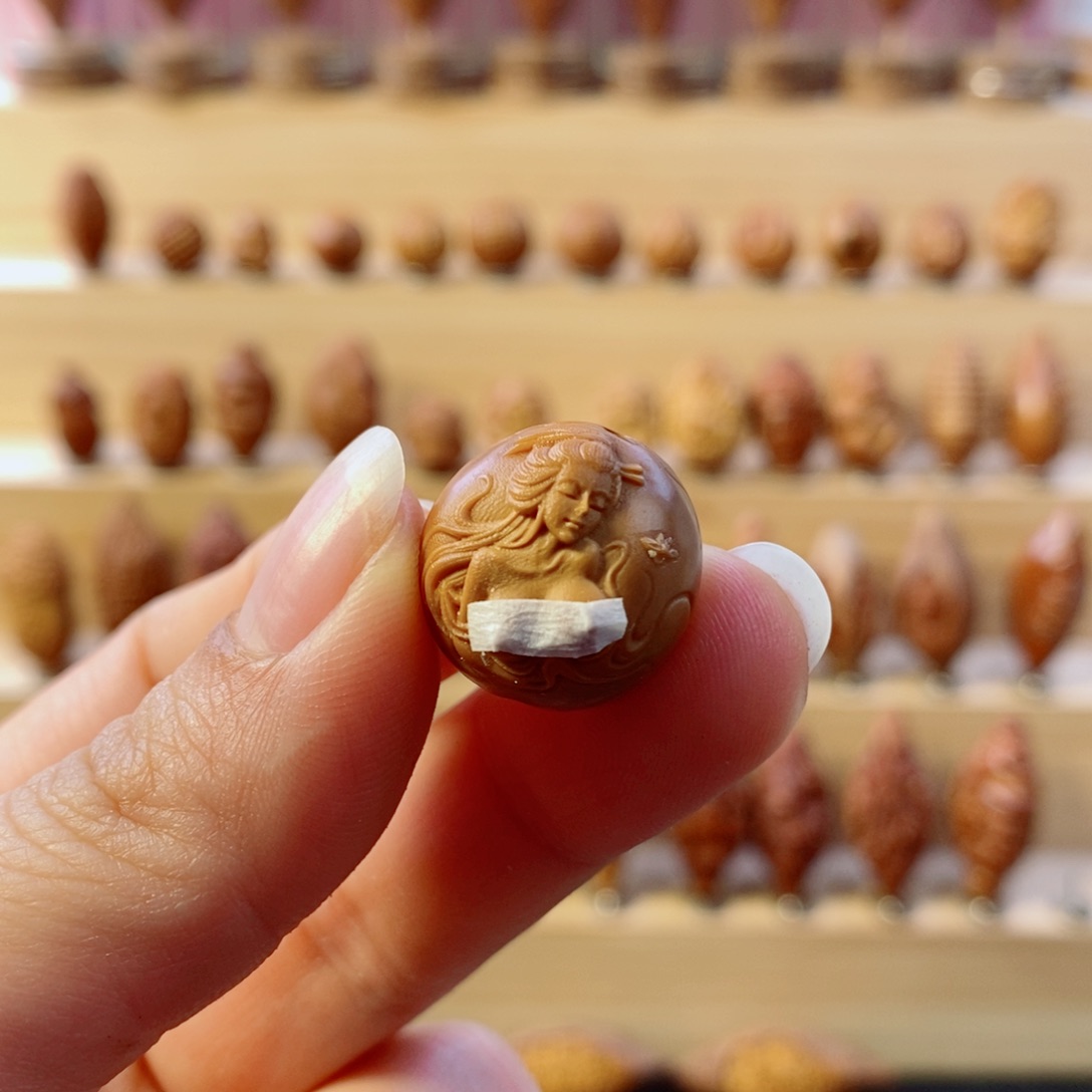 手串/手链橄榄核古风美女