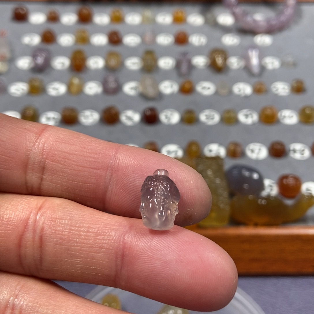 一***佛玛瑙/玉髓合金颈饰一念