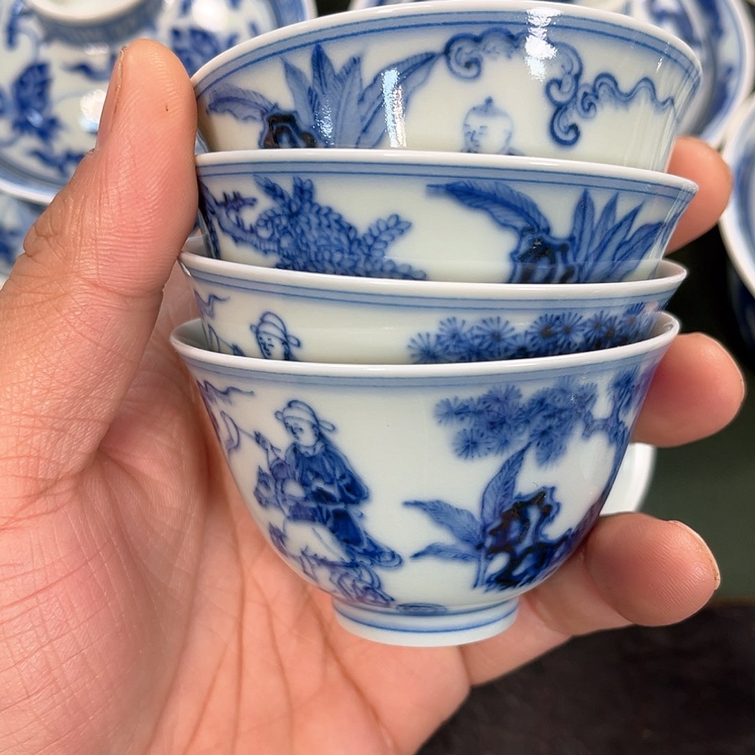 杯乐****做青花瓷器青花瓷器只能这样了