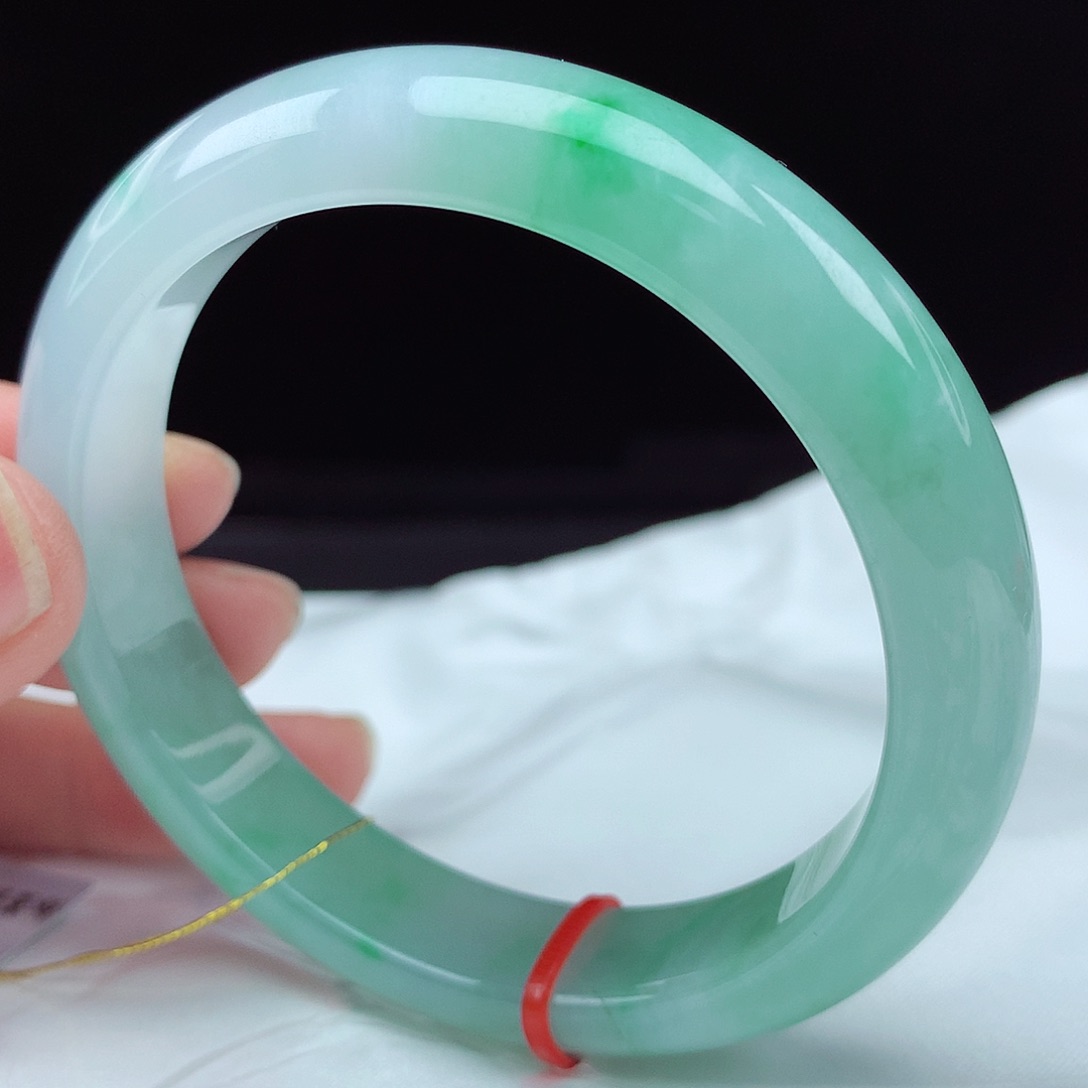 未镶嵌手镯翡翠56圈5052