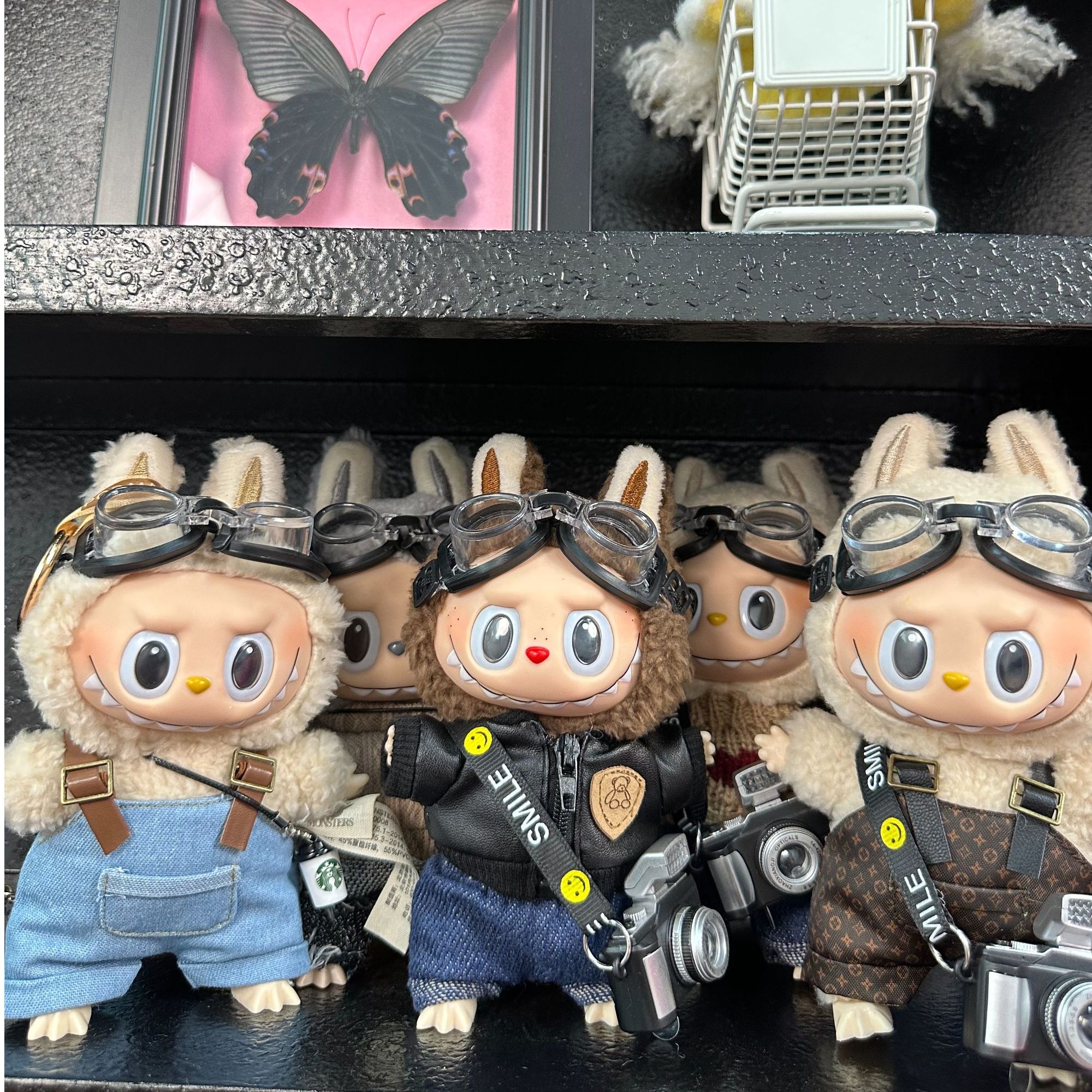 可爱毛绒公仔挂件包包挂件车挂精工版本玩偶