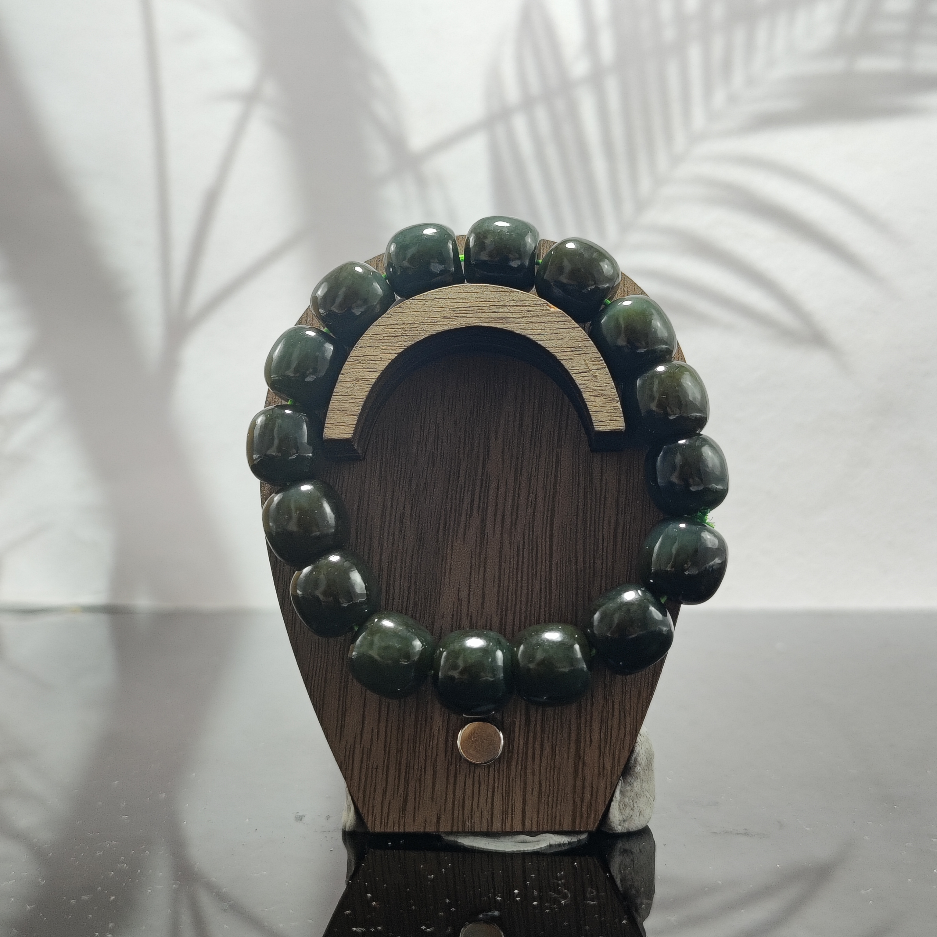 J和田玉桶珠手串（卡14）2345