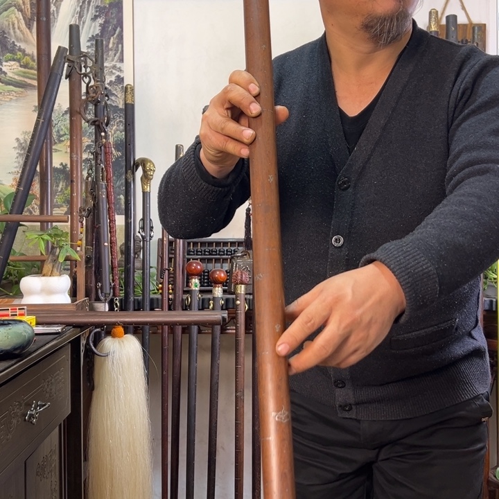 高***智1直播间现货太极棍