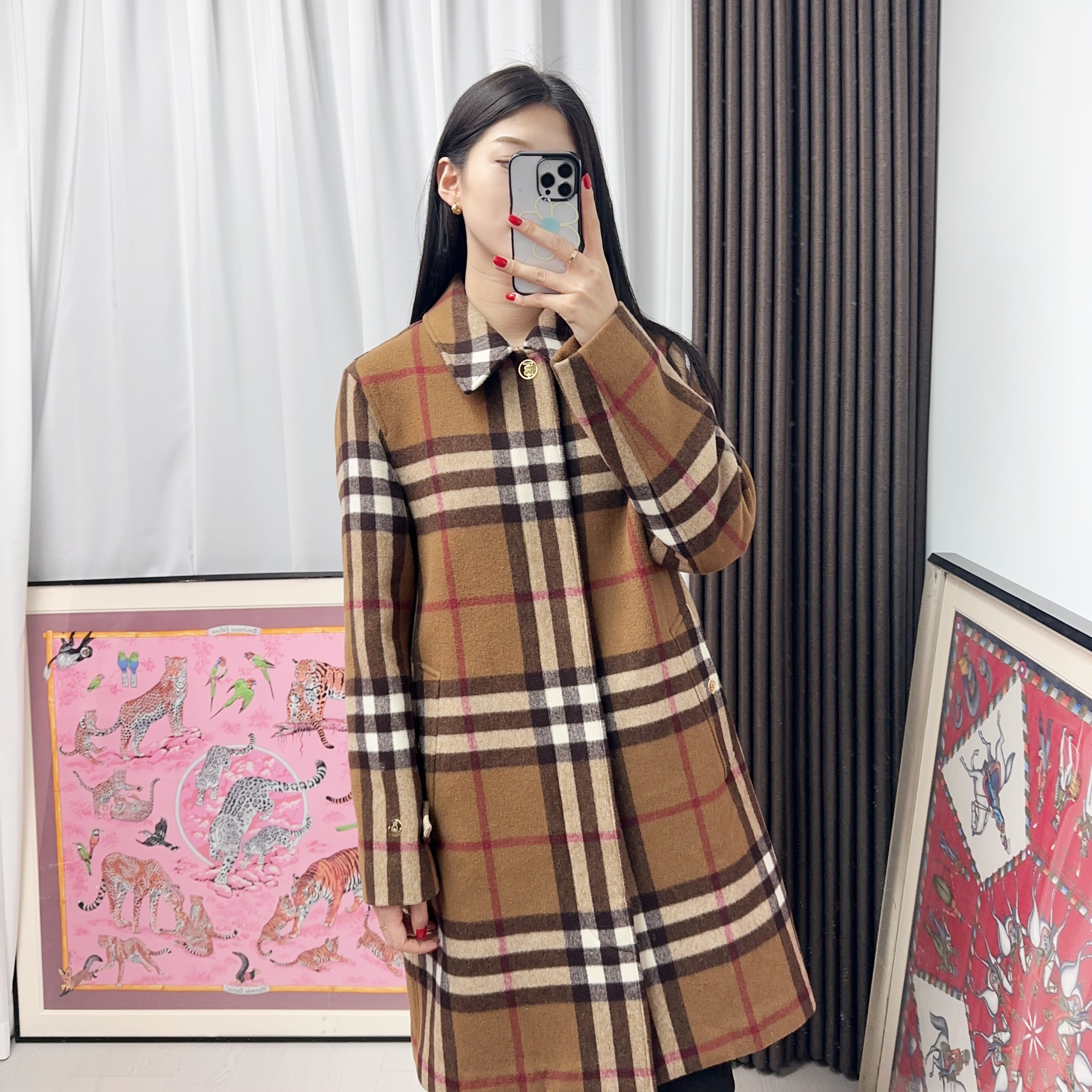 95新 BURBERRY/博柏利 羊毛外套46码/250818ZLPYGA3