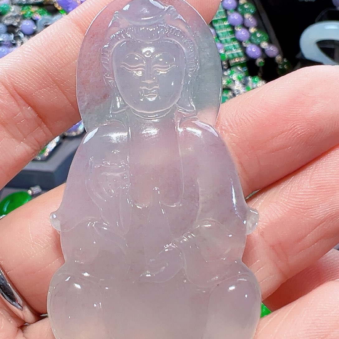 翡翠颈饰18K金镶嵌签收后24小时鉴赏期