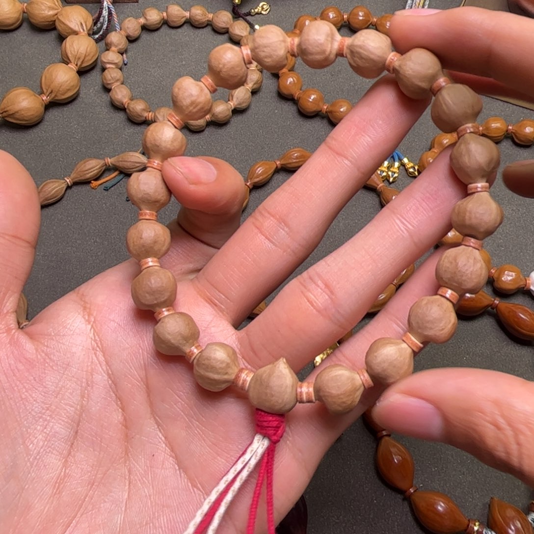 橄榄核手串/手链1.2蜜桃