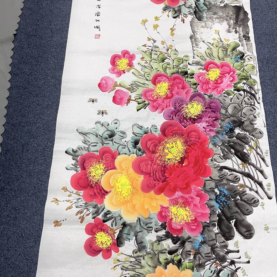 国画纯手绘字画作品