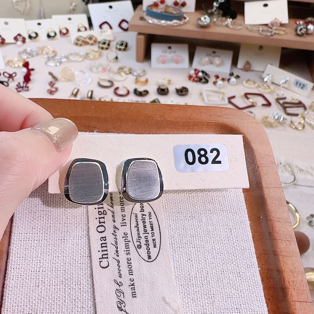 仿珍珠铜合金锡合金纯铜耳钉