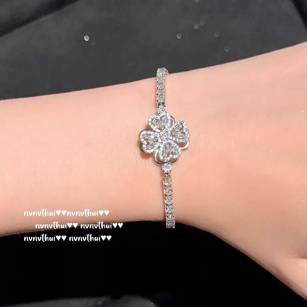 【主播同款】四叶转转超仙清新百搭diy手链