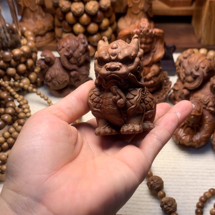 檀香木其他老山檀香手把件