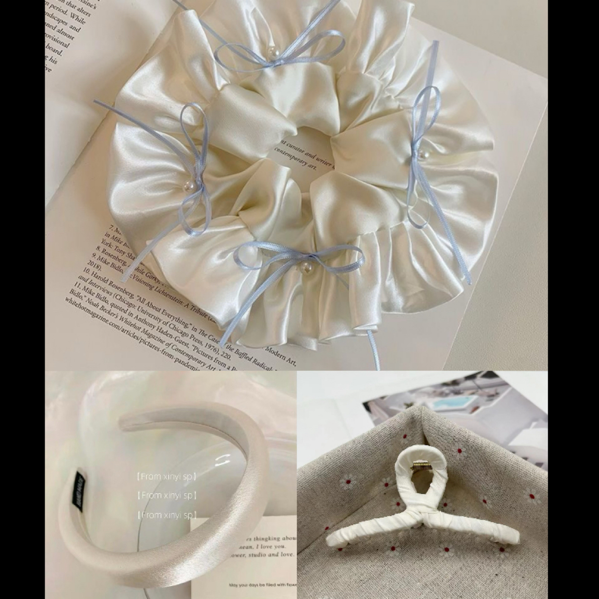 非遗水拓饰品三件套（手工微瑕，介意勿拍）no退no换