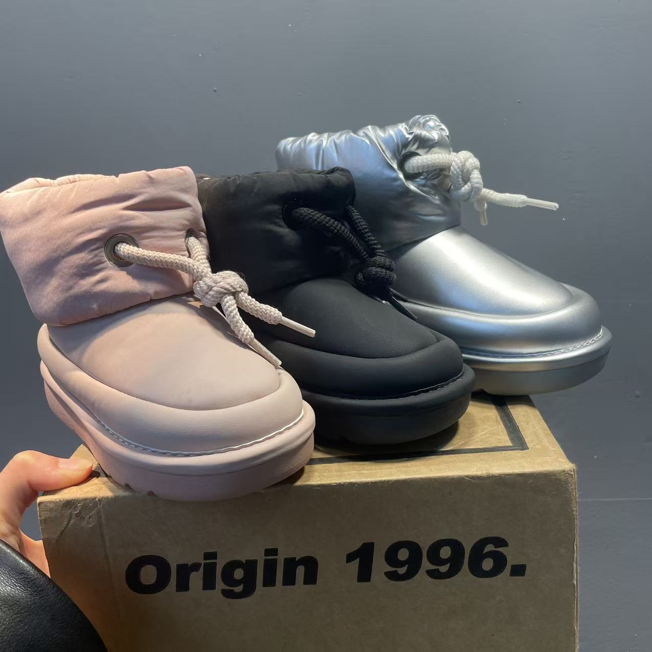 儿童雪地靴低帮保暖棉鞋清仓捡漏（追求完美慎拍）