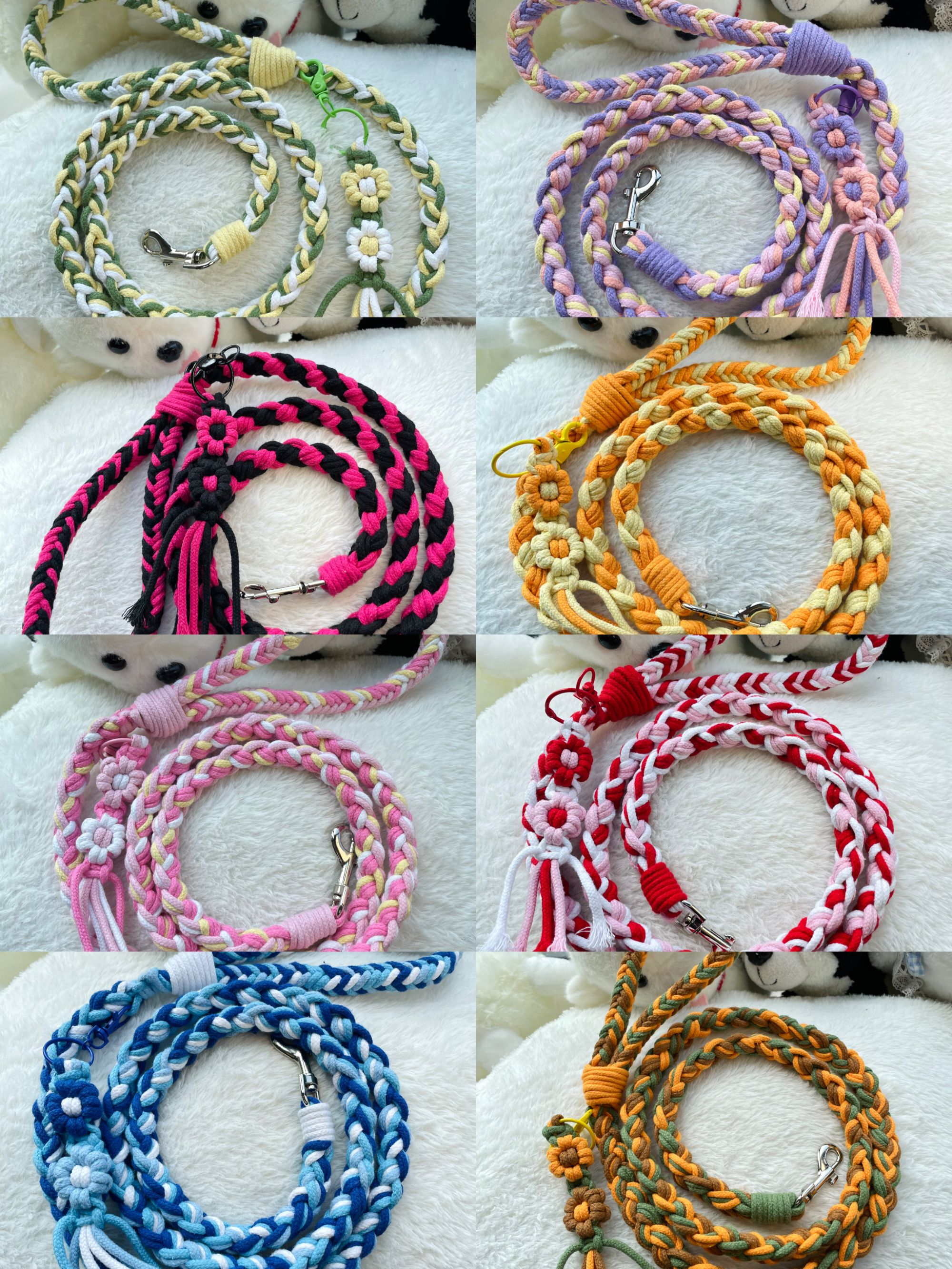 狗绳成品--款式大小通用宠物牵引绳狗绳diy遛狗绳中大型犬牵引绳