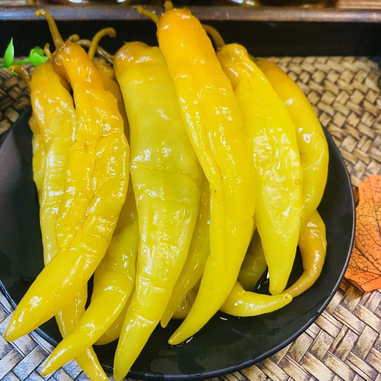 广西黄皮长辣椒酸辣椒下饭菜农家传统腌制