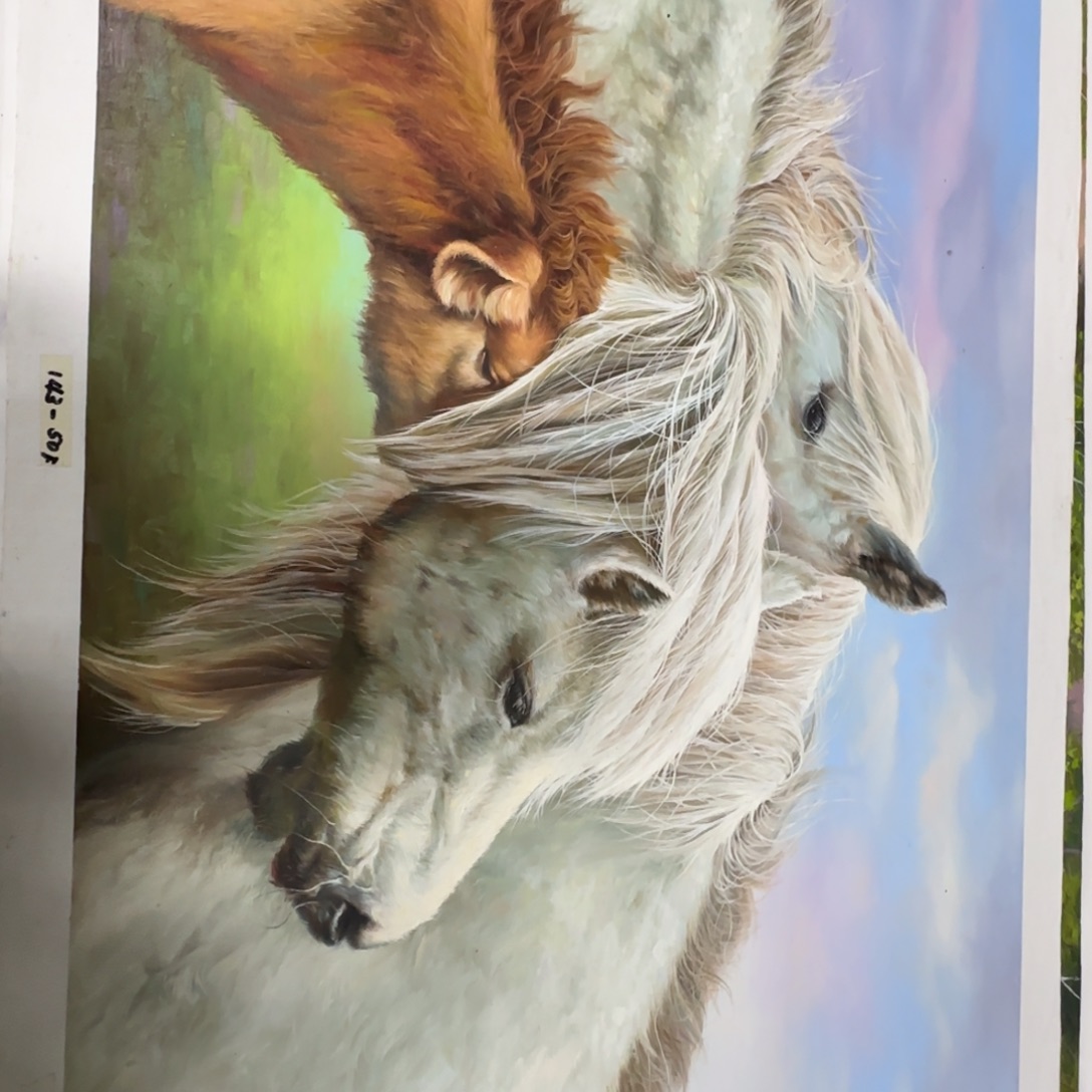 油画加油加油努力加油加油